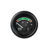 Construction Machinery Loaders Rollers 12V Voltmeter 55mm Iron Case