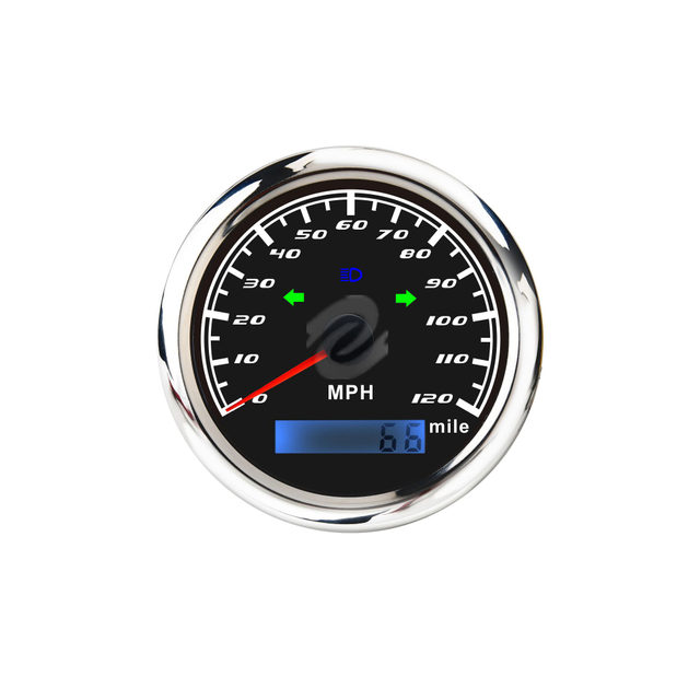 Band Turn Light Waterproof Auto Boat Yacht Vessel Speedometer