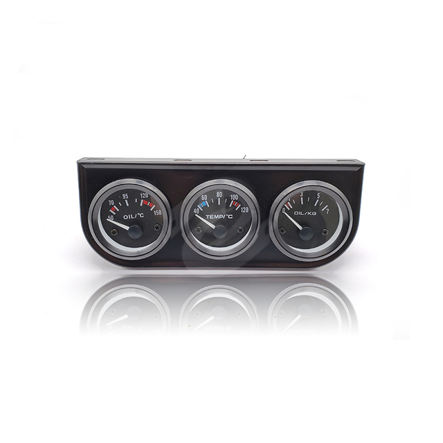 Eosin Triple Three Auto Car Gauge Meter