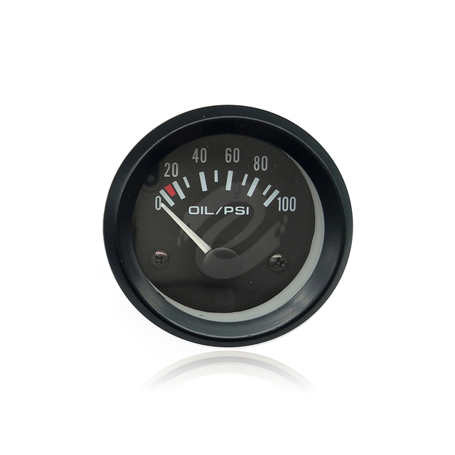 Eosin Universal Engines Oil Pressure Gauge 0~100 PSI